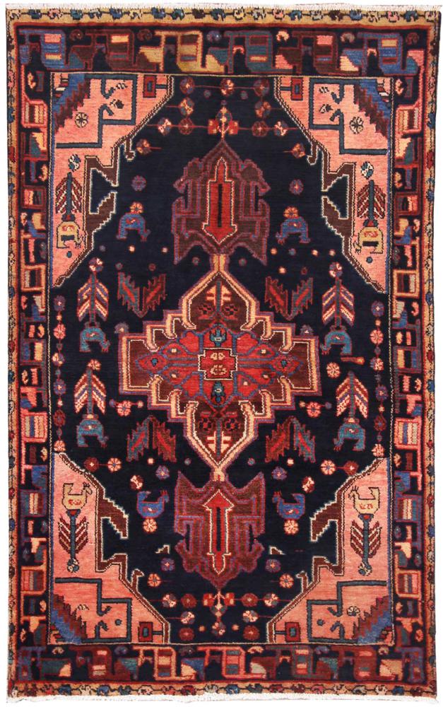 Persian Rug Hamadan 209x131 209x131, Persian Rug Knotted by hand