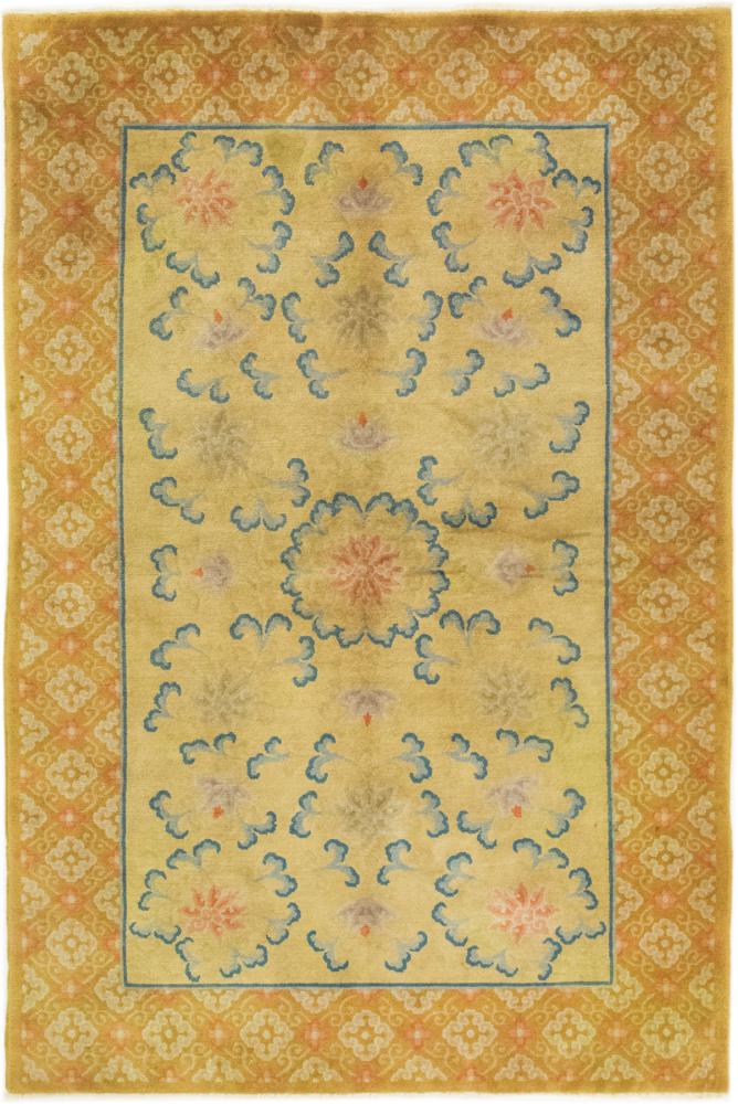 Alfombra china China Tibet Antiguo 234x168 234x168, Alfombra persa Anudado a mano