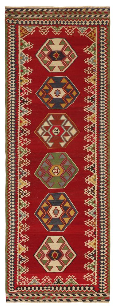 Tappeto persiano Kilim Fars 388x128 388x128, Tappeto persiano Tessuto a mano