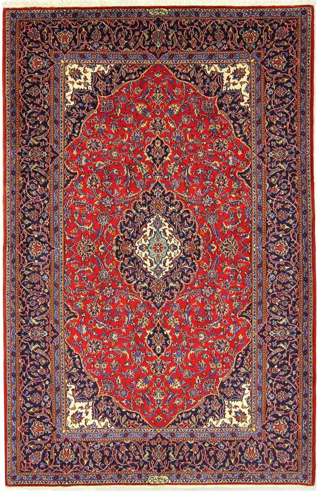 Perzsa szőnyeg Kashan Shadsar 226x149 226x149, Perzsa szőnyeg Kézzel csomózva