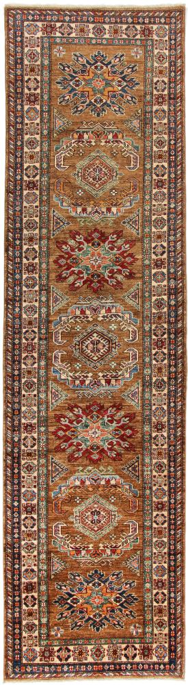 Afghan rug Super Kazak 307x83 307x83, Persian Rug Knotted by hand