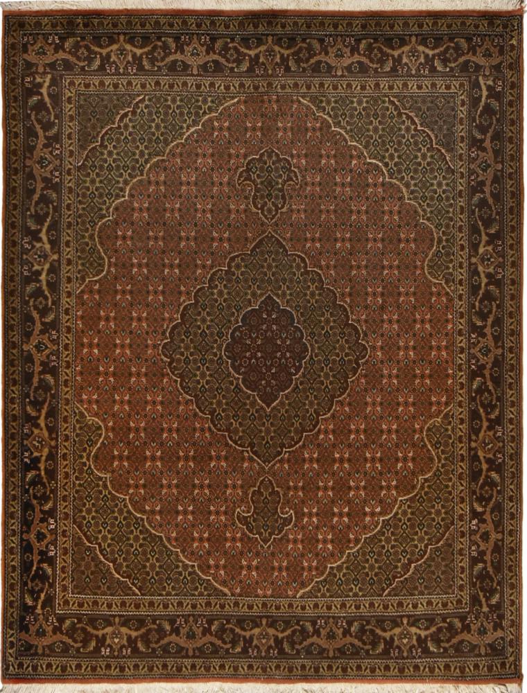 Tapete persa Tabriz 40Raj 197x153 197x153, Tapete persa Atado à mão