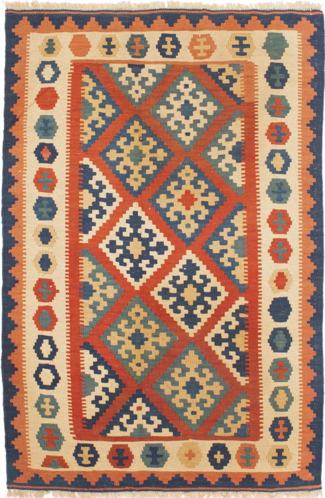 Perzsa szőnyeg Kilim Fars 4'11"x3'2" 4'11"x3'2", Perzsa szőnyeg szőttesek