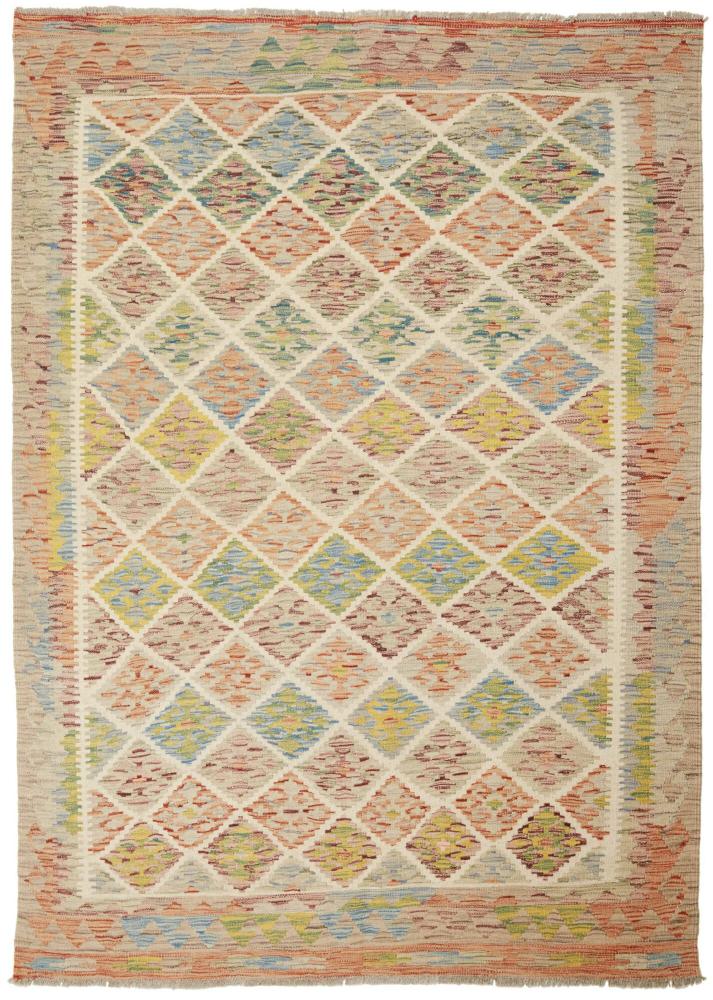 Afgán szőnyeg Kilim Afgán 208x151 208x151, Perzsa szőnyeg szőttesek