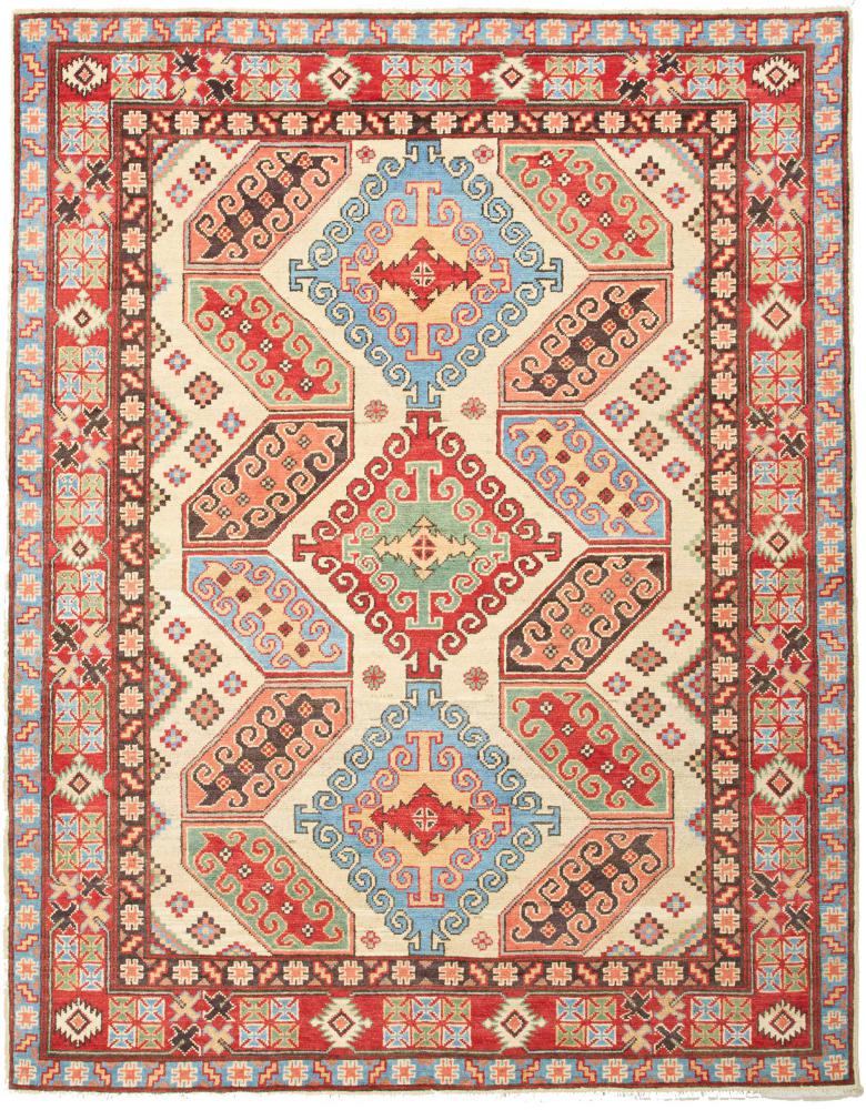 Alfombra afgana Kazak Limited 200x158 200x158, Alfombra persa Anudado a mano