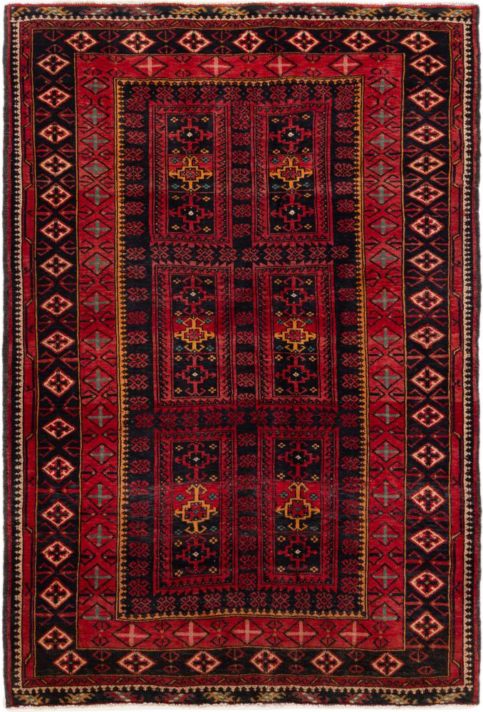 Persian Rug Baluch 205x138 205x138, Persian Rug Knotted by hand
