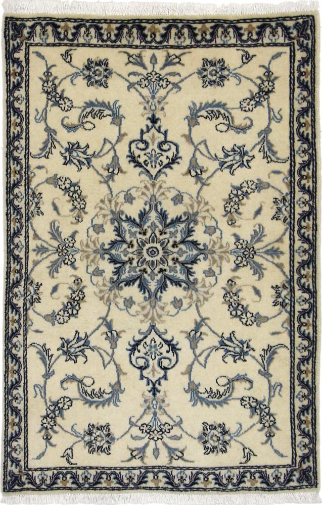 Tapis persan Naïn 138x94 138x94, Tapis persan Noué à la main