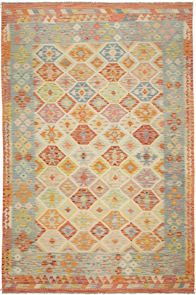 Tapete afegão Kilim Afegão 304x194 304x194, Tapete persa Tecido à mão