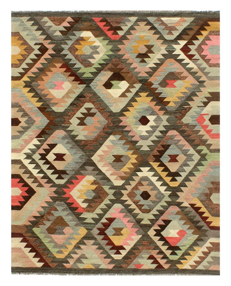 Afghan rug Kilim Afghan Heritage 7'11"x6'0" 7'11"x6'0", Persian Rug Woven by hand