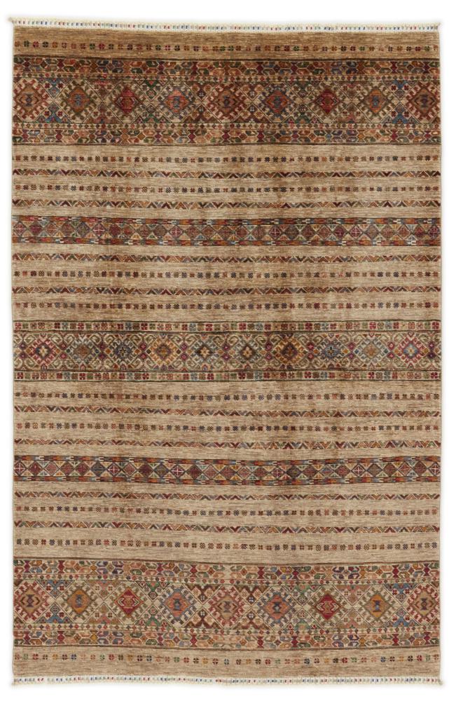 Afghan rug Arijana Shaal 262x174 262x174, Persian Rug Knotted by hand