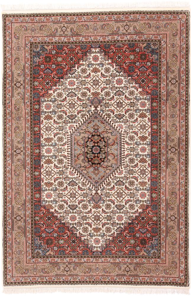 Ινδικό χαλί Indo Bidjar Herati 182x119 182x119, Περσικό χαλί Οι κόμποι έγιναν με το χέρι