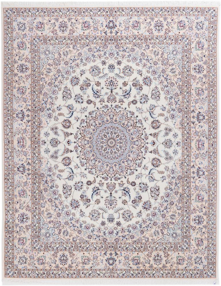 Persian Rug Nain 6La Signed 262x205 262x205, Persian Rug Knotted by hand