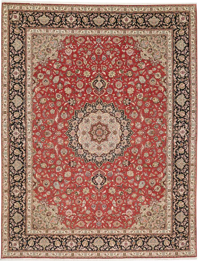 Tapete persa Tabriz 50Raj 385x294 385x294, Tapete persa Atado à mão