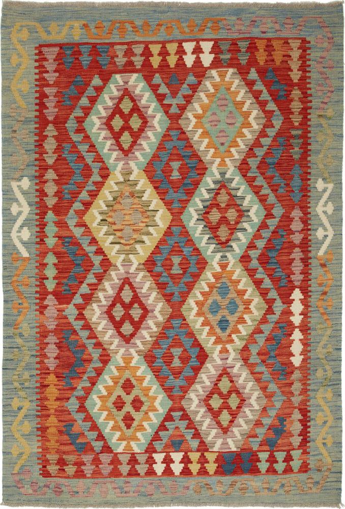 Tapete afegão Kilim Afegão 175x121 175x121, Tapete persa Tecido à mão