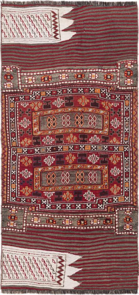Perzisch tapijt Kilim Patchwork 194x92 194x92, Perzisch tapijt Handgeweven