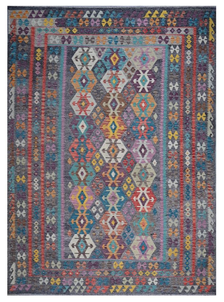 Alfombra afgana Kilim Afghan Kaudani 347x252 347x252, Alfombra persa Tejido a mano