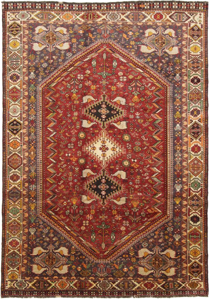 Tapete persa Shiraz 306x209 306x209, Tapete persa Atado à mão