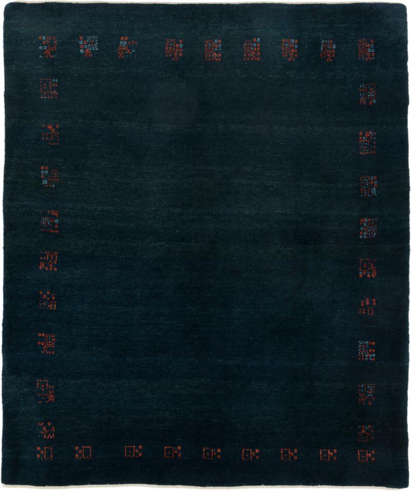 Persian Rug Persian Gabbeh Yalameh 204x175 204x175, Persian Rug Knotted by hand
