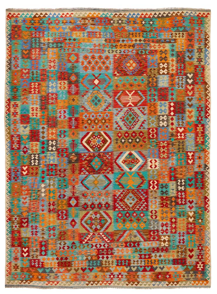 Tapete afegão Kilim Afegão 412x301 412x301, Tapete persa Tecido à mão