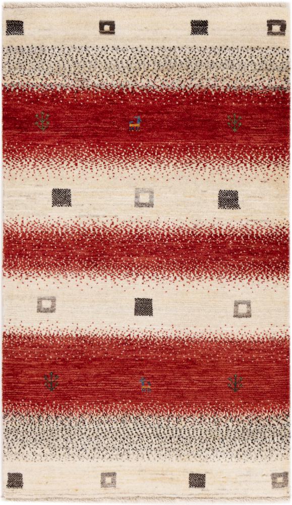 Tapete persa Persa Gabbeh Kashkuli Banafsheh 131x78 131x78, Tapete persa Atado à mão