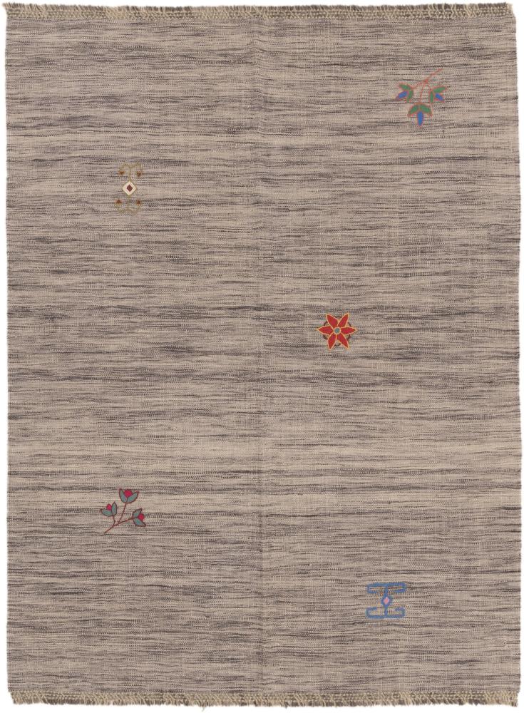 Tapis afghan Kilim Afghan Design 200x152 200x152, Tapis persan Tissé à la main