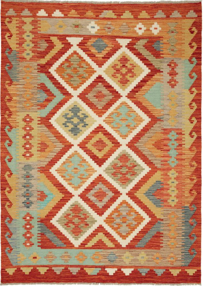 Tapete afegão Kilim Afegão 172x124 172x124, Tapete persa Tecido à mão