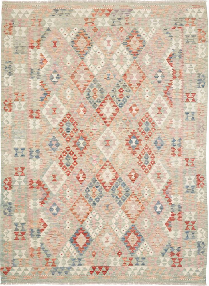 Tapete afegão Kilim Afegão 234x175 234x175, Tapete persa Tecido à mão