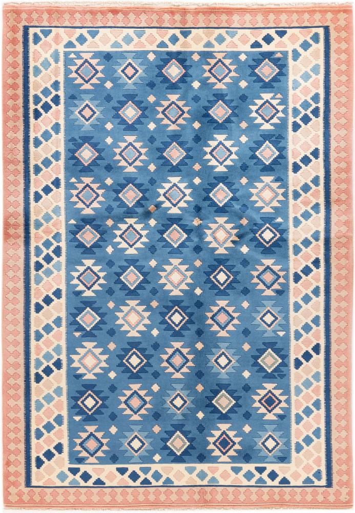 Chinese rug Kilim Fars 200x140 200x140, Persian Rug Woven by hand