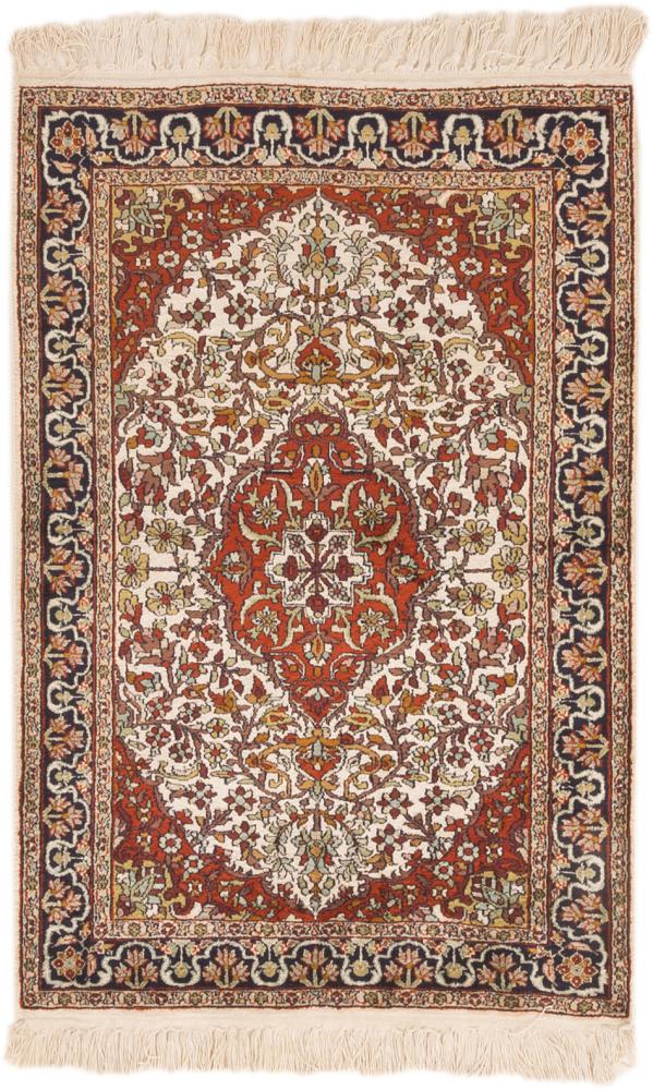Indiaas tapijt Kasjmier Zijde 120x81 120x81, Perzisch tapijt Handgeknoopte