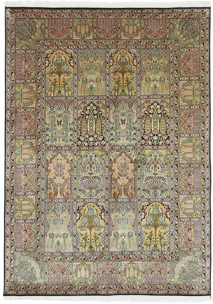 Indisk tæppe Kashmir Designer tæpper 215x156 215x156, Persisk tæppe Knyttet i hånden