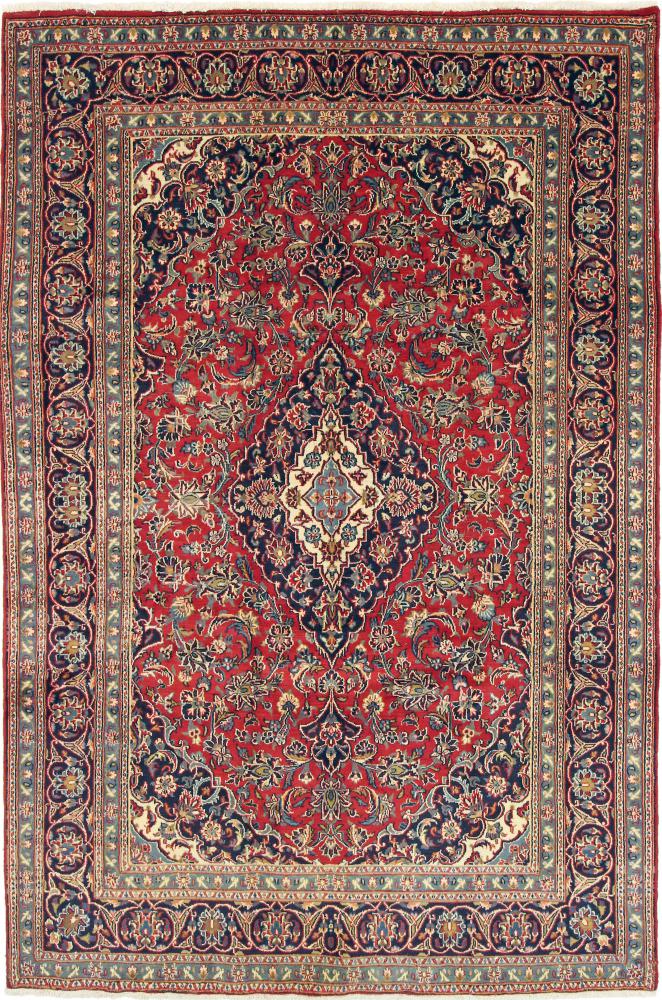 Persisk tæppe Vintage 303x202 303x202, Persisk tæppe Knyttet i hånden