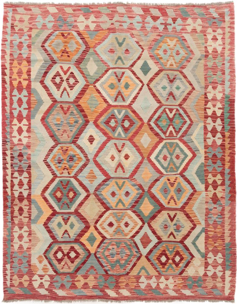 Tapete afegão Kilim Afegão 190x159 190x159, Tapete persa Tecido à mão