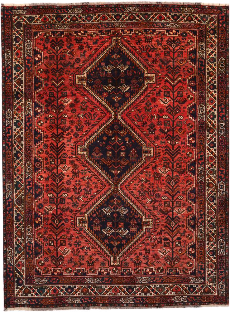 Tapete persa Shiraz 293x219 293x219, Tapete persa Atado à mão