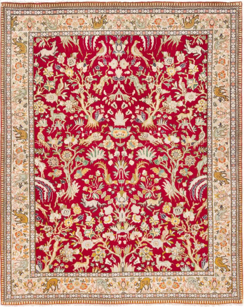 Persian Rug Tabriz Tabatbaie 191x155 191x155, Persian Rug Knotted by hand