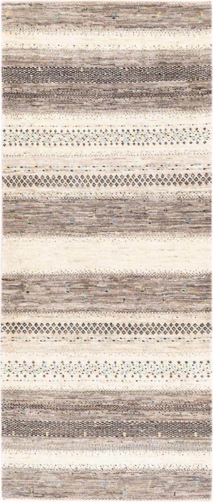 Tappeto persiano Persiano Gabbeh Loribaft Natura 196x82 196x82, Tappeto persiano Annodato a mano