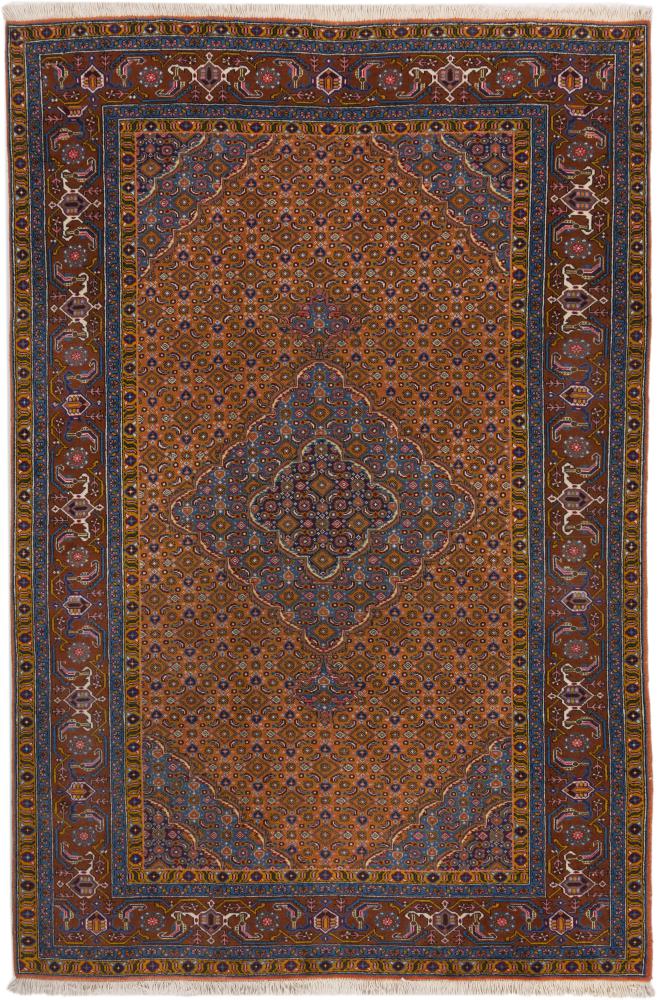 Persian Rug Ardebil 9'8"x6'6" 9'8"x6'6", Persian Rug Knotted by hand