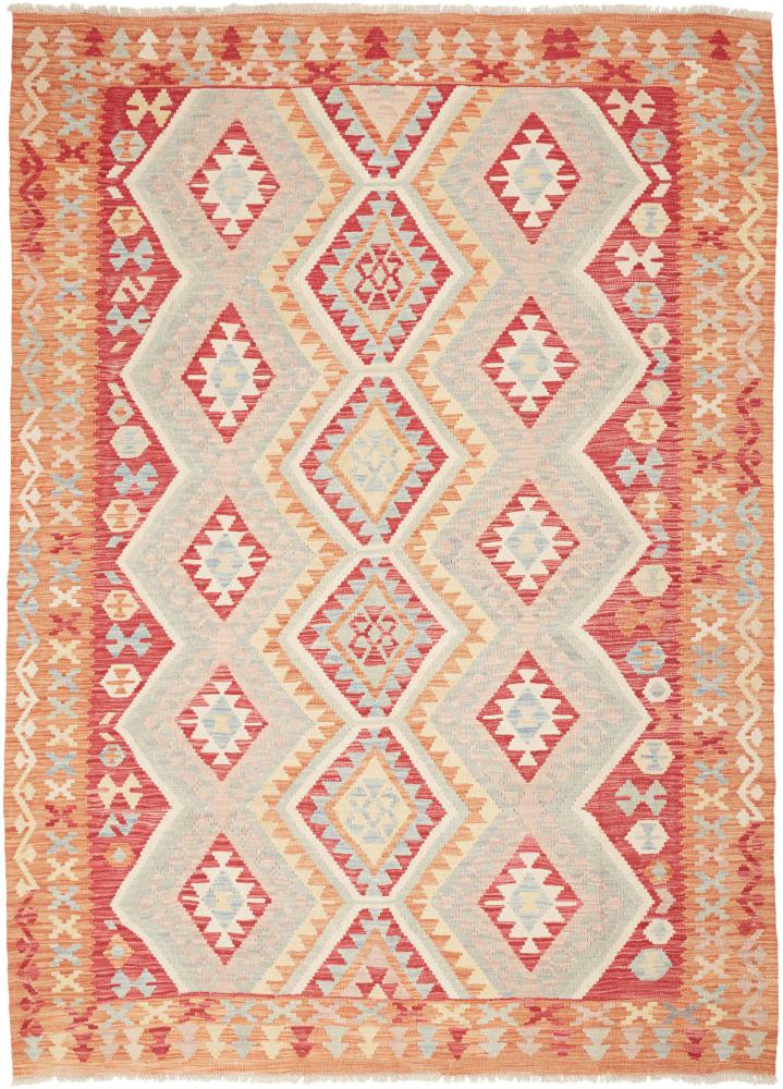 Afghaans tapijt Kilim Afghan 240x175 240x175, Perzisch tapijt Handgeweven