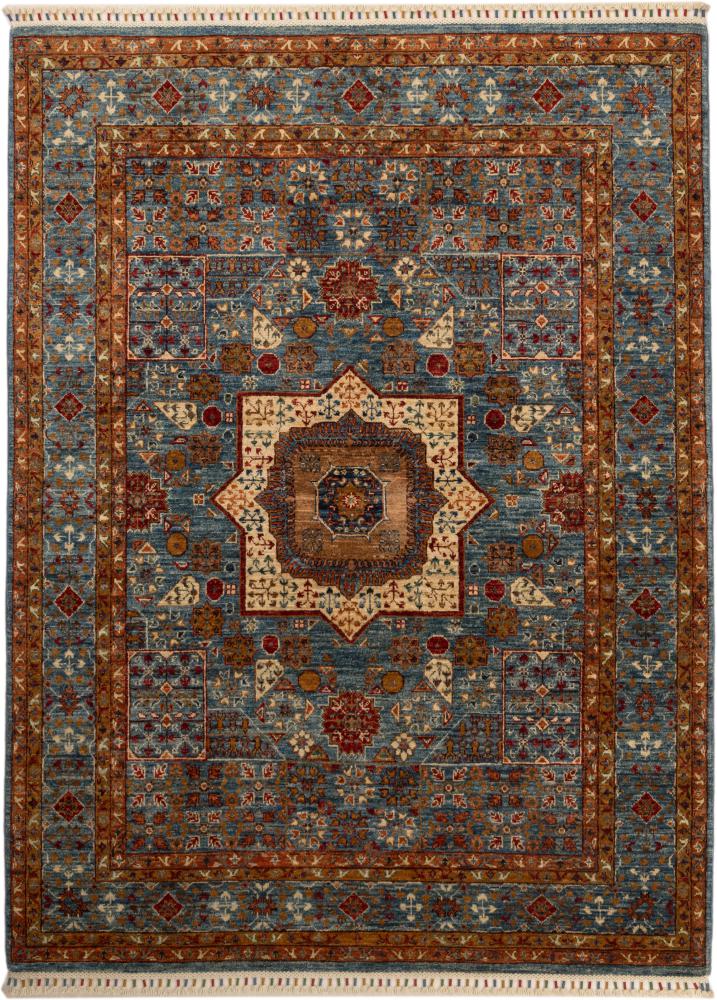 Afghaans tapijt Mamluk 209x155 209x155, Perzisch tapijt Handgeknoopte