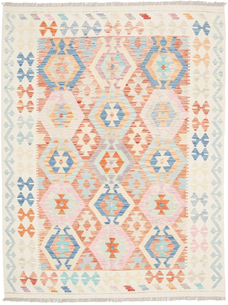 Tapis afghan Kilim Afghan 201x153 201x153, Tapis persan Tissé à la main
