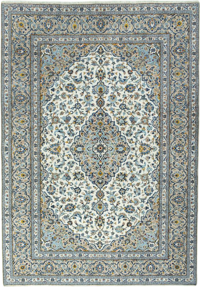 Tapis persan Kashan 352x249 352x249, Tapis persan Noué à la main