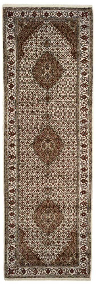 Tappeto indiano Indo Tabriz Mahi 372x121 372x121, Tappeto persiano Annodato a mano
