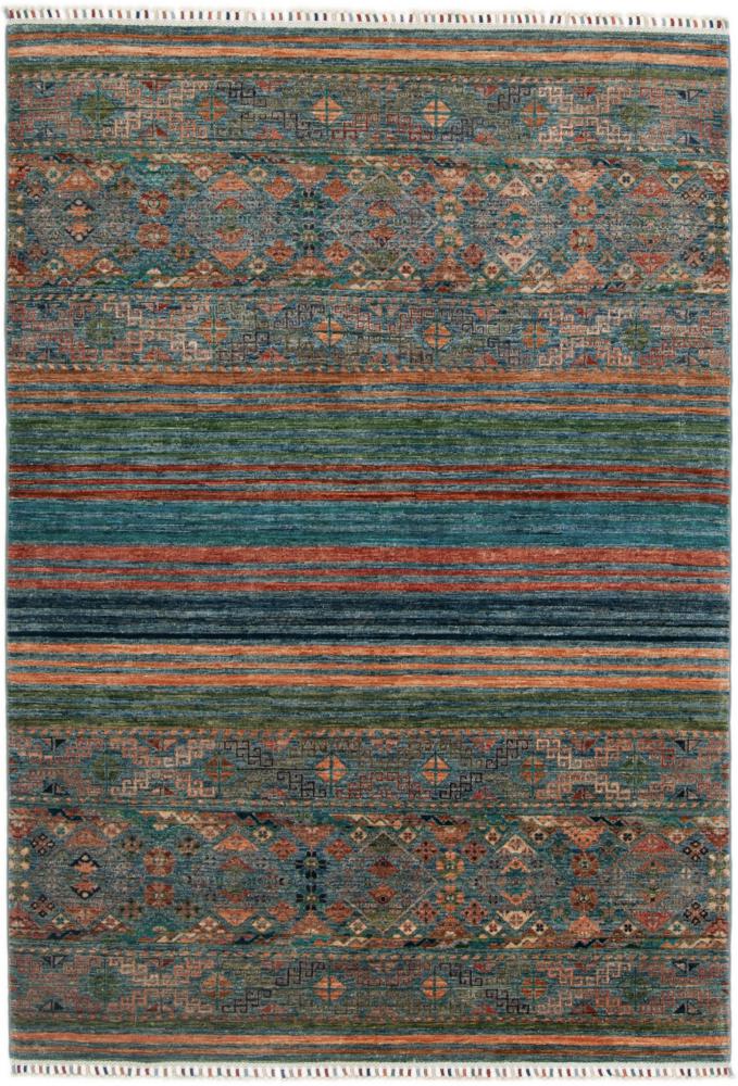 Alfombra pakistaní Arijana Shaal 216x145 216x145, Alfombra persa Hecho a mano