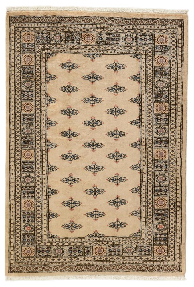 Pakistaans tapijt Pakistan Buchara 3ply 202x139 202x139, Perzisch tapijt Handgeknoopte