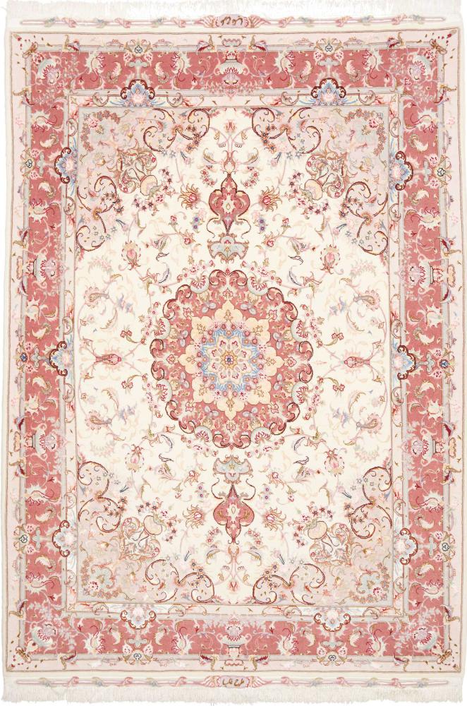Tapete persa Tabriz 70Raj Sedankette 221x148 221x148, Tapete persa Atado à mão