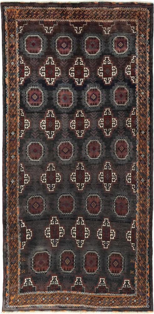 Persian Rug Turkaman 273x134 273x134, Persian Rug Knotted by hand