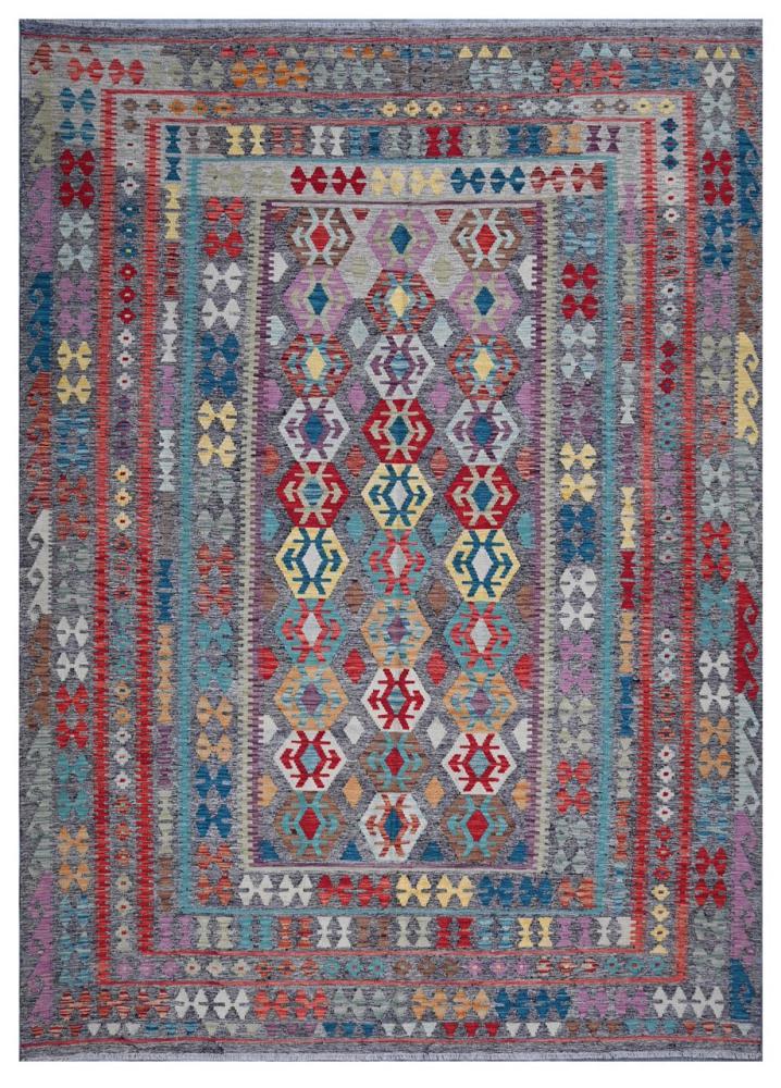 Alfombra afgana Kilim Afghan Kaudani 342x250 342x250, Alfombra persa Tejido a mano