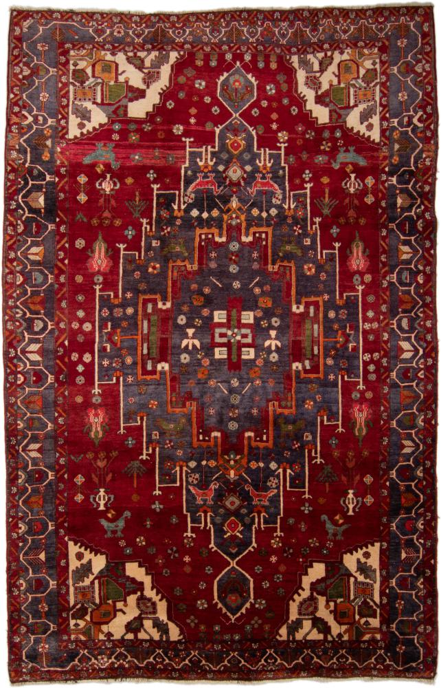 Persian Rug Shiraz 337x219 337x219, Persian Rug Knotted by hand