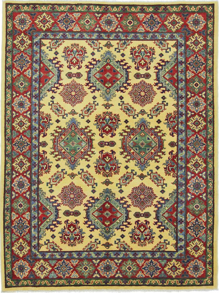 Tapis afghan Kazak 207x154 207x154, Tapis persan Noué à la main