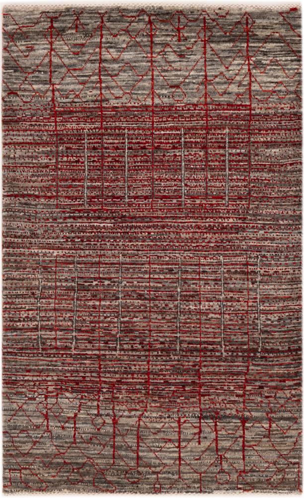 Tapete persa Persa Gabbeh Kashkuli Banafsheh 129x80 129x80, Tapete persa Atado à mão