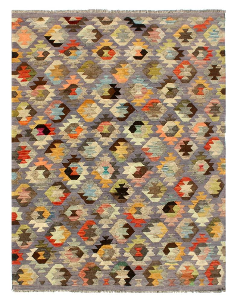 Afghan rug Kilim Afghan Heritage 8'2"x5'10" 8'2"x5'10", Persian Rug Woven by hand
